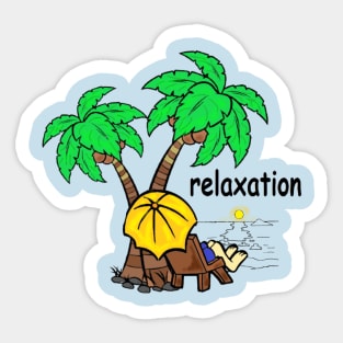 relaxation Sticker